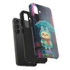 Capymo Family Cute Bunny Phone Case - Cyber Umbrella Bunny "Toto" Phone Case