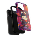 Capymo Family Sunset Skate Bunny Phone Case – Vibrant Skatepark Bunny "Toto" Phone Case