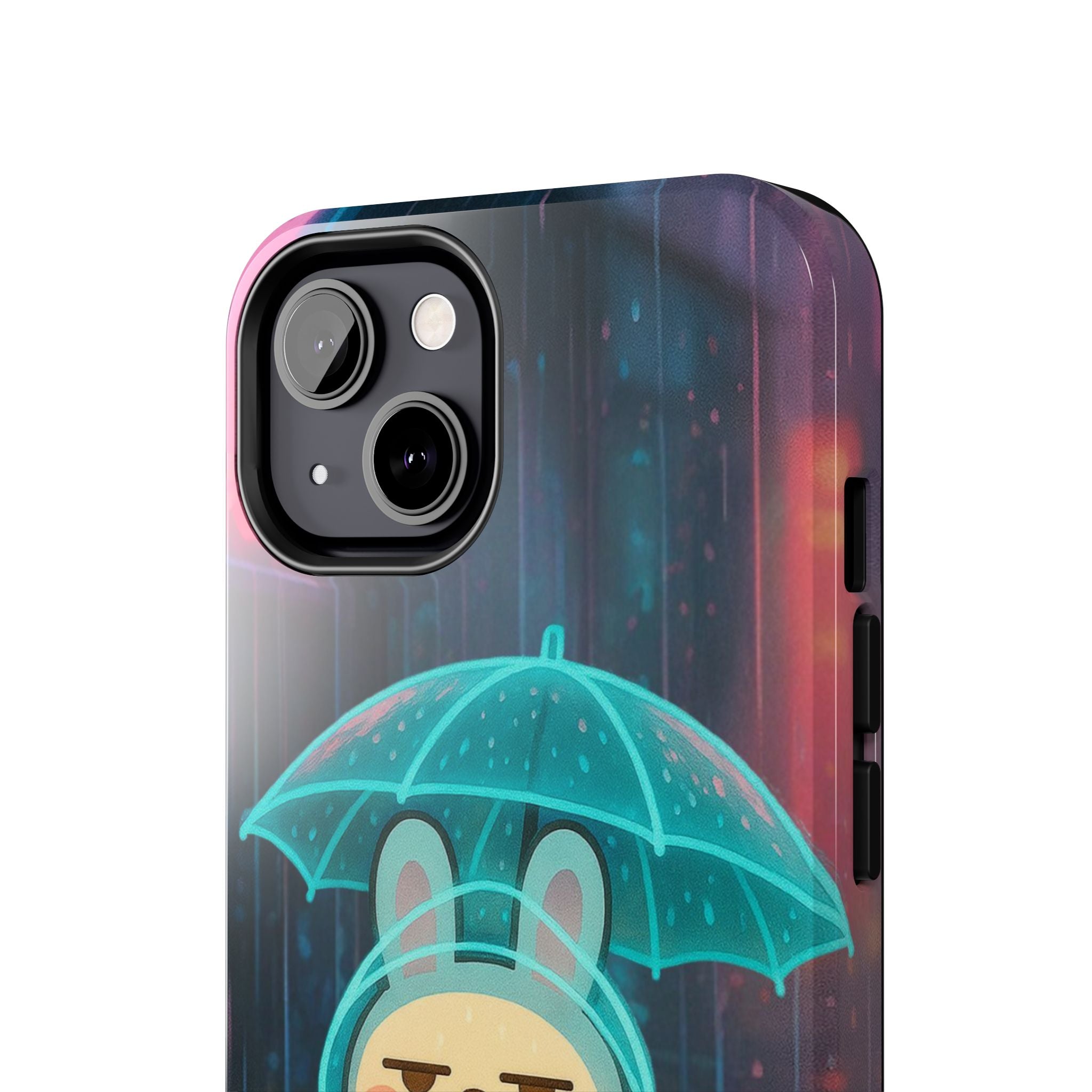 Capymo Family Cute Bunny Phone Case - Cyber Umbrella Bunny "Toto" Phone Case