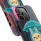 Capymo Family Cute Bunny Phone Case - Cyber Umbrella Bunny "Toto" Phone Case