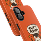 Capymo Family Playful Cute Cartoon Bunny Tough Phone Case –"Make It Rain" Bunny "Toto" Phone Case