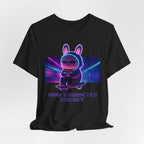 Capymo Family Kawaii Bunny Soft Cotton T-Shirt – "Main Character Energy" "Toto" The Bunny Cute Tee (Unisex)