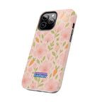 Capymo Family Bunny Blossom Spring Phone Case – Cute Floral iPhone Cover with Carrots & Sakura
