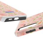 Capymo Family Bunny Blossom Spring Phone Case – Cute Floral iPhone Cover with Carrots & Sakura