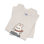 Capymo Family Adventurous Bunny Graphic Tee | Family Travel Shirt, Cute Animal T-Shirt, Fun Summer Outfit, Gift for Travelers, Vacation Wear