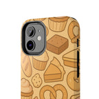 Capymo Family Kawaii Dessert Phone Case – Cute Aesthetic iPhone Cover with Pastry & Sweets Pattern