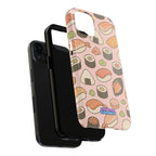 Capymo Family Kawaii Sushi Phone Case – Cute Sushi Pattern Phone Case
