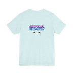 Capymo Family Cute Bunny Music Unisex Tee, Soft Beats Only, Gift for Music Lovers, Relaxed Fit T-Shirt, Animal Lover Apparel, Casual Wear