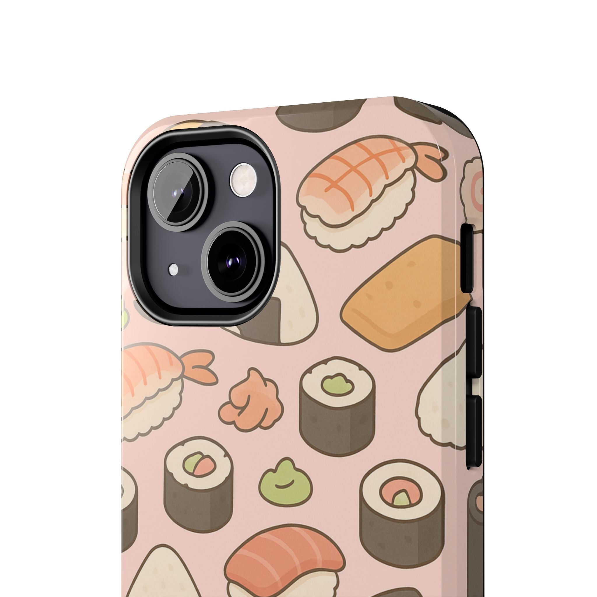 Capymo Family Kawaii Sushi Phone Case – Cute Sushi Pattern Phone Case