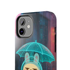 Capymo Family Cute Bunny Phone Case - Cyber Umbrella Bunny "Toto" Phone Case