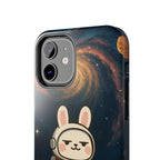 Capymo Family Cute Cartoon Bunny Tough Phone Case –Cute Astronaut  Bunny "Toto" Phone Case