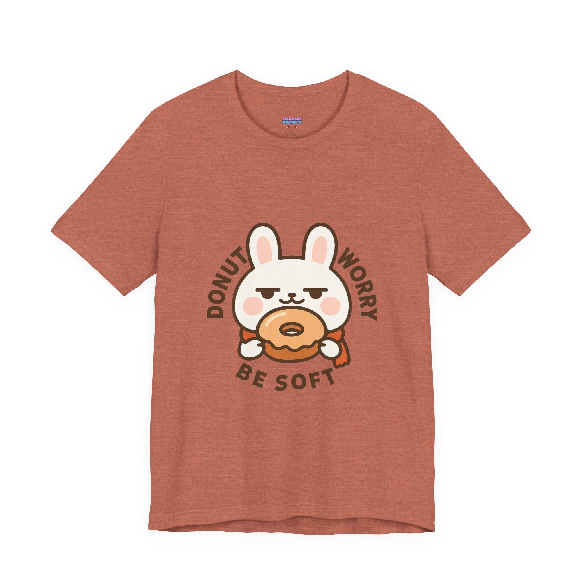 Capymo Family Cute Donut Bunny Tee - Unisex Jersey Short Sleeve T-Shirt, Funny Graphic Tee, Gift for Animal Lovers, Soft and Comfy Wear, Perfect for [...]