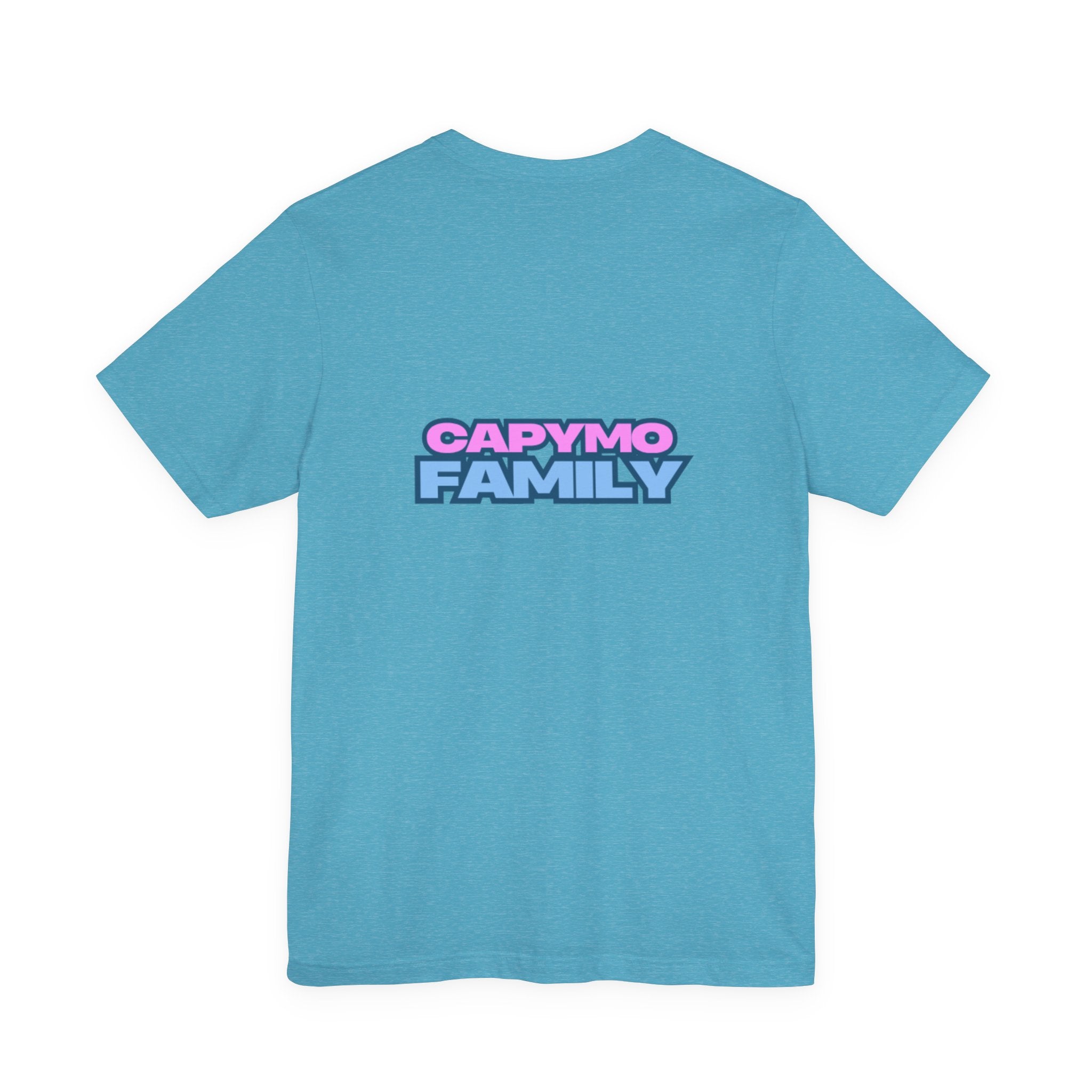 Capymo Family Starry Sky Night Vibrant Bunny Graphic Tee, Fun and Whimsical Short Sleeve Shirt, Perfect for Family Gatherings, Easter, or Everyday Wear