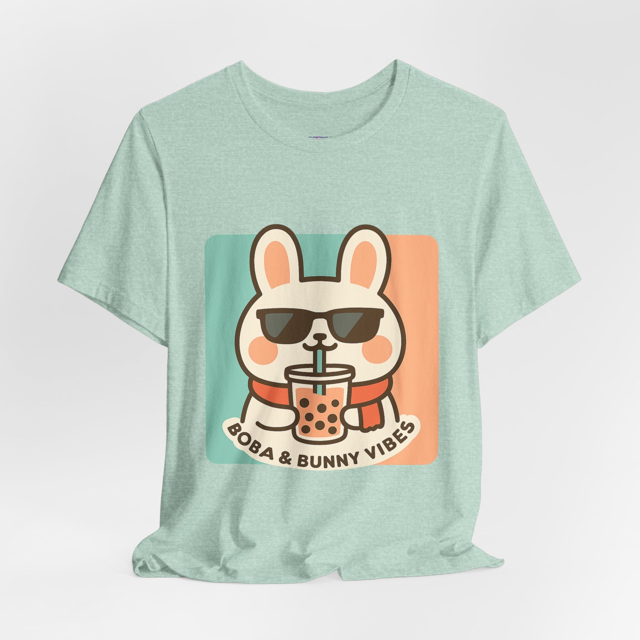 Capymo Family Charming Bunny Graphic Tee, Cute Animal Shirt, Casual Wear, Soft Unisex Tee, Perfect Gift for Animal Lovers, Everyday Fashion