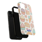 Capymo Family Kawaii Dessert Phone Case – “Sweet Tooth Collection” Ice Cream, Cake, and Candy Cute Pastel Design