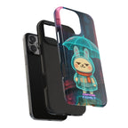Capymo Family Cute Bunny Phone Case - Cyber Umbrella Bunny "Toto" Phone Case