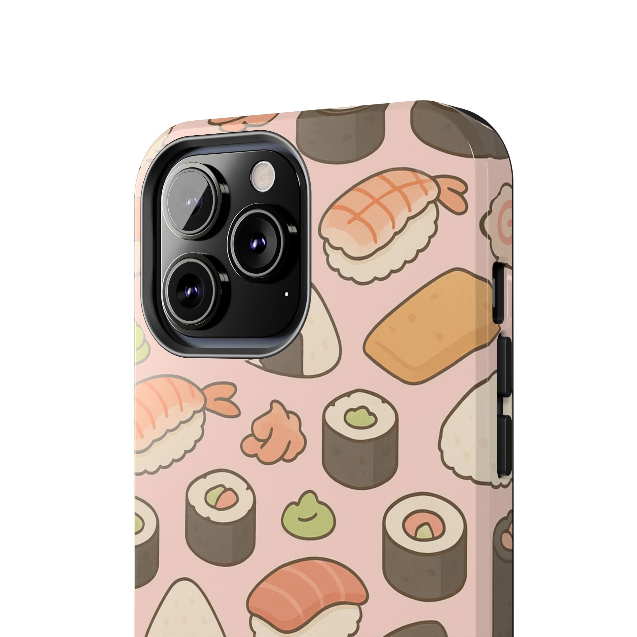 Capymo Family Kawaii Sushi Phone Case – Cute Sushi Pattern Phone Case