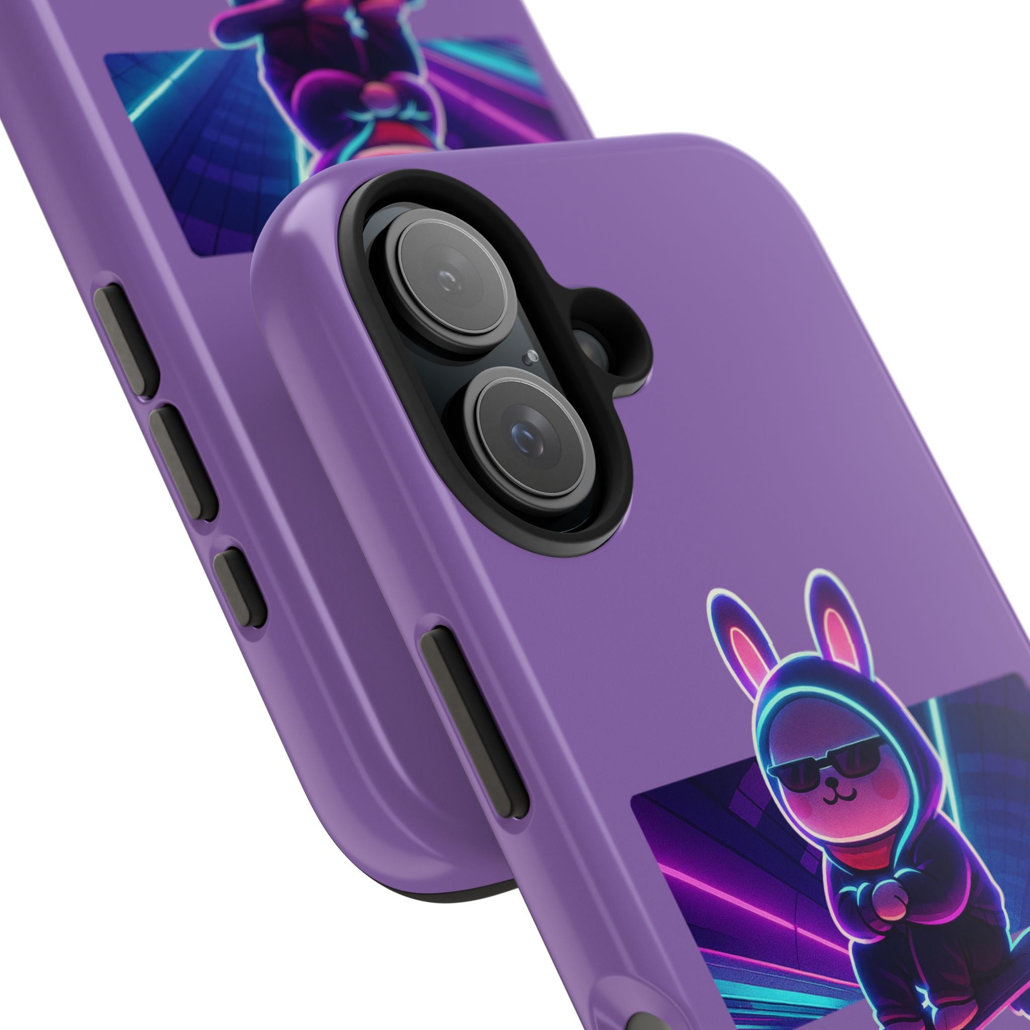 Capymo Family “Main Character Energy” Phone Case – Cyber Bunny Toto Aesthetic Cover