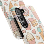 Capymo Family Kawaii Dessert Phone Case – “Sweet Tooth Collection” Ice Cream, Cake, and Candy Cute Pastel Design