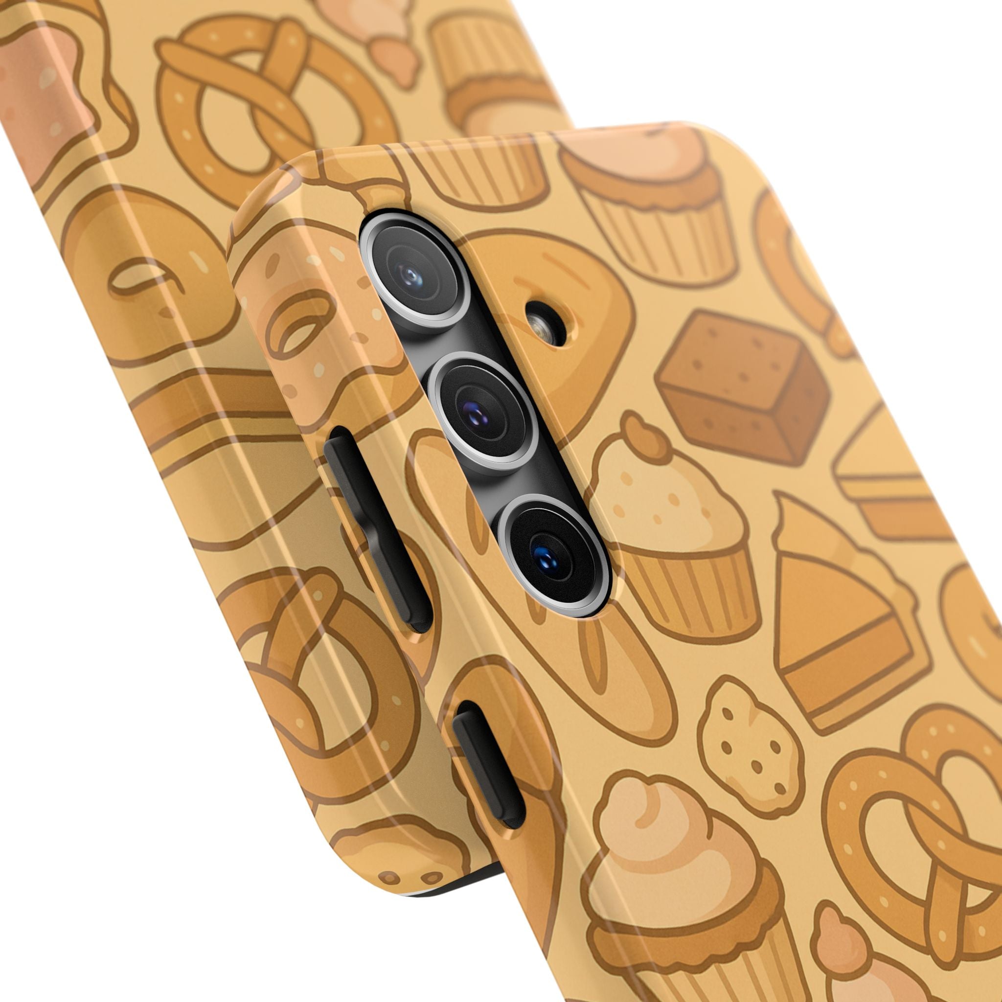 Capymo Family Kawaii Dessert Phone Case – Cute Aesthetic iPhone Cover with Pastry & Sweets Pattern