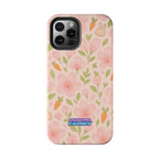 Capymo Family Bunny Blossom Spring Phone Case – Cute Floral iPhone Cover with Carrots & Sakura