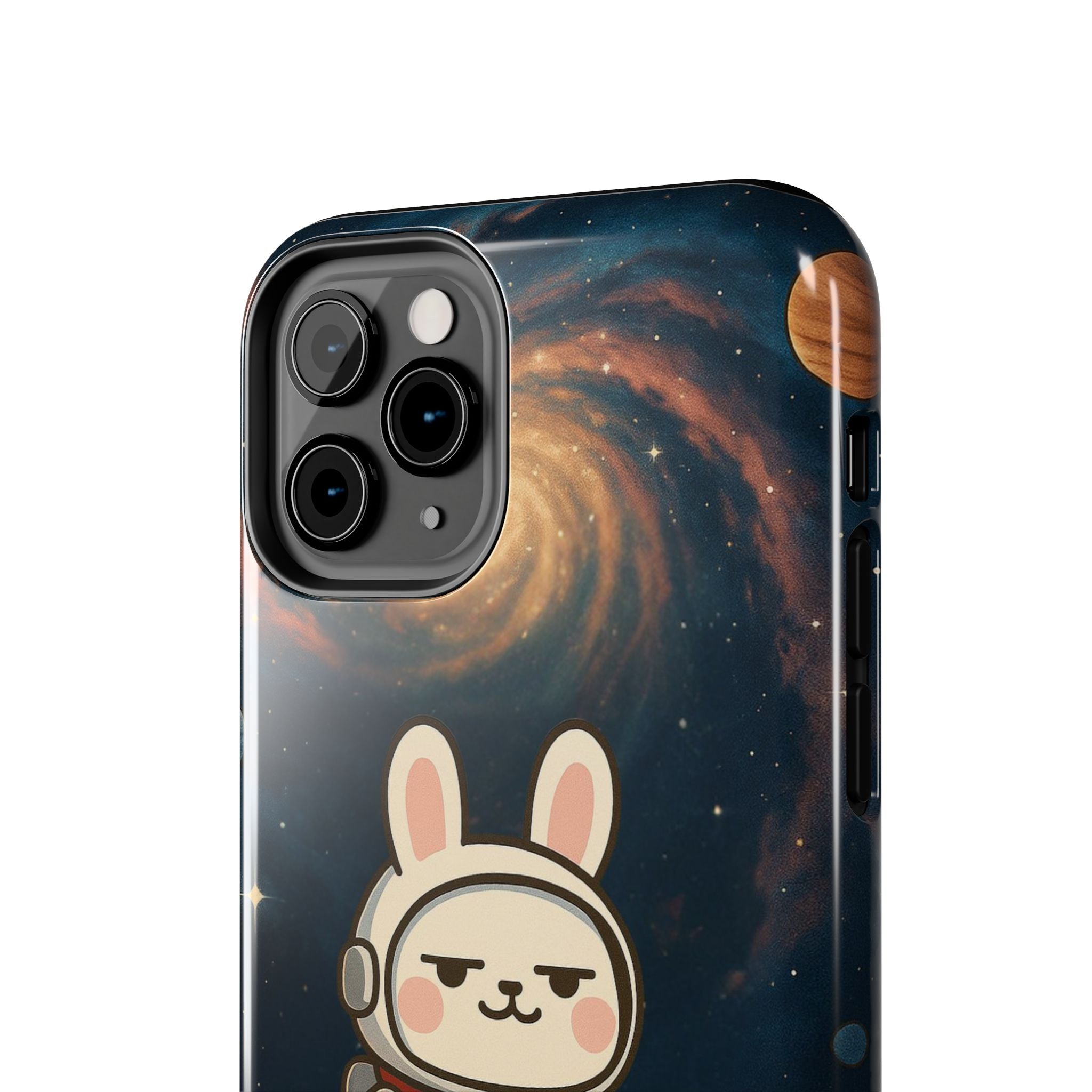 Capymo Family Cute Cartoon Bunny Tough Phone Case –Cute Astronaut  Bunny "Toto" Phone Case