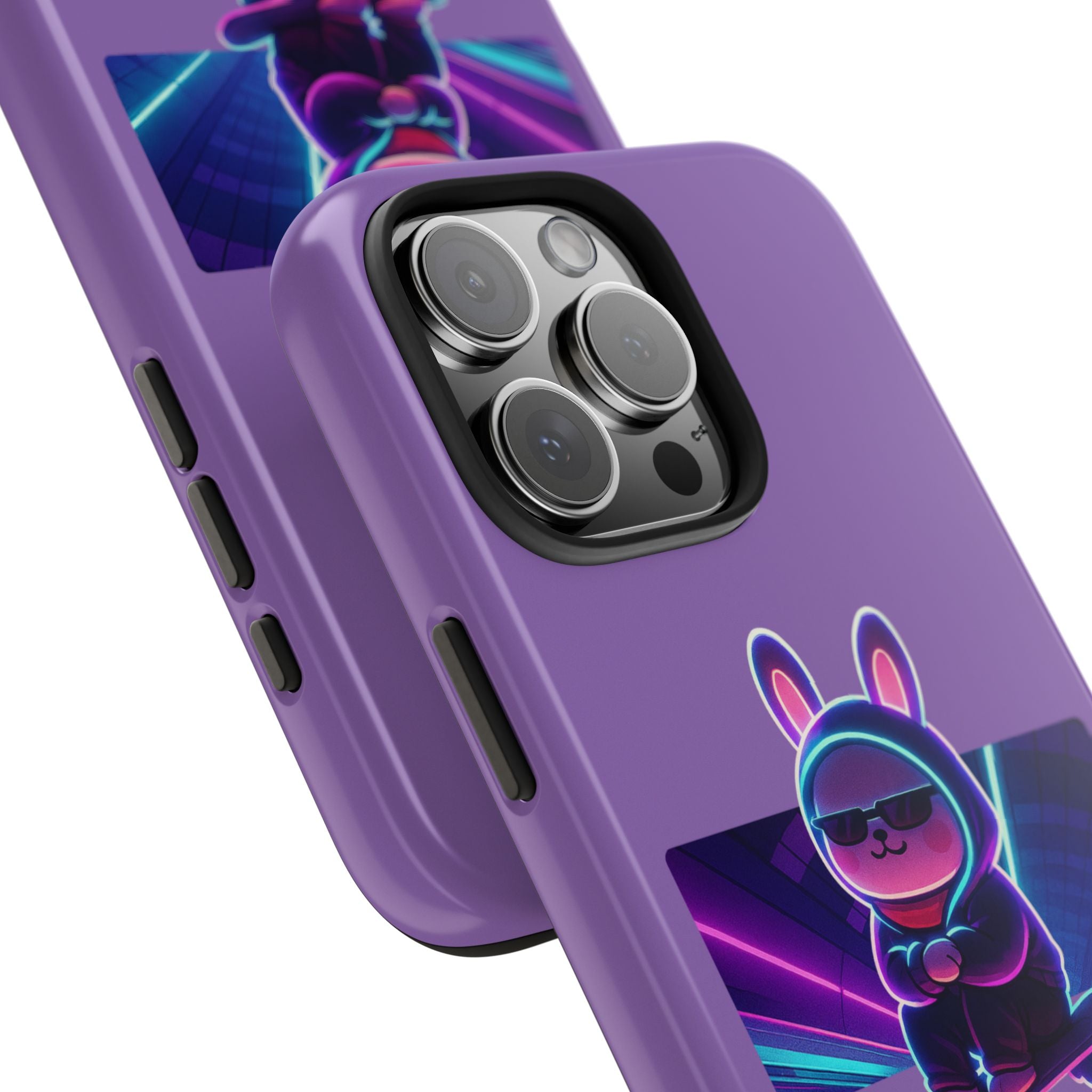 Capymo Family “Main Character Energy” Phone Case – Cyber Bunny Toto Aesthetic Cover