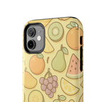 Capymo Family Kawaii Fruit Phone Case – Cute Aesthetic iPhone Cover with Citrus & Summer Vibes