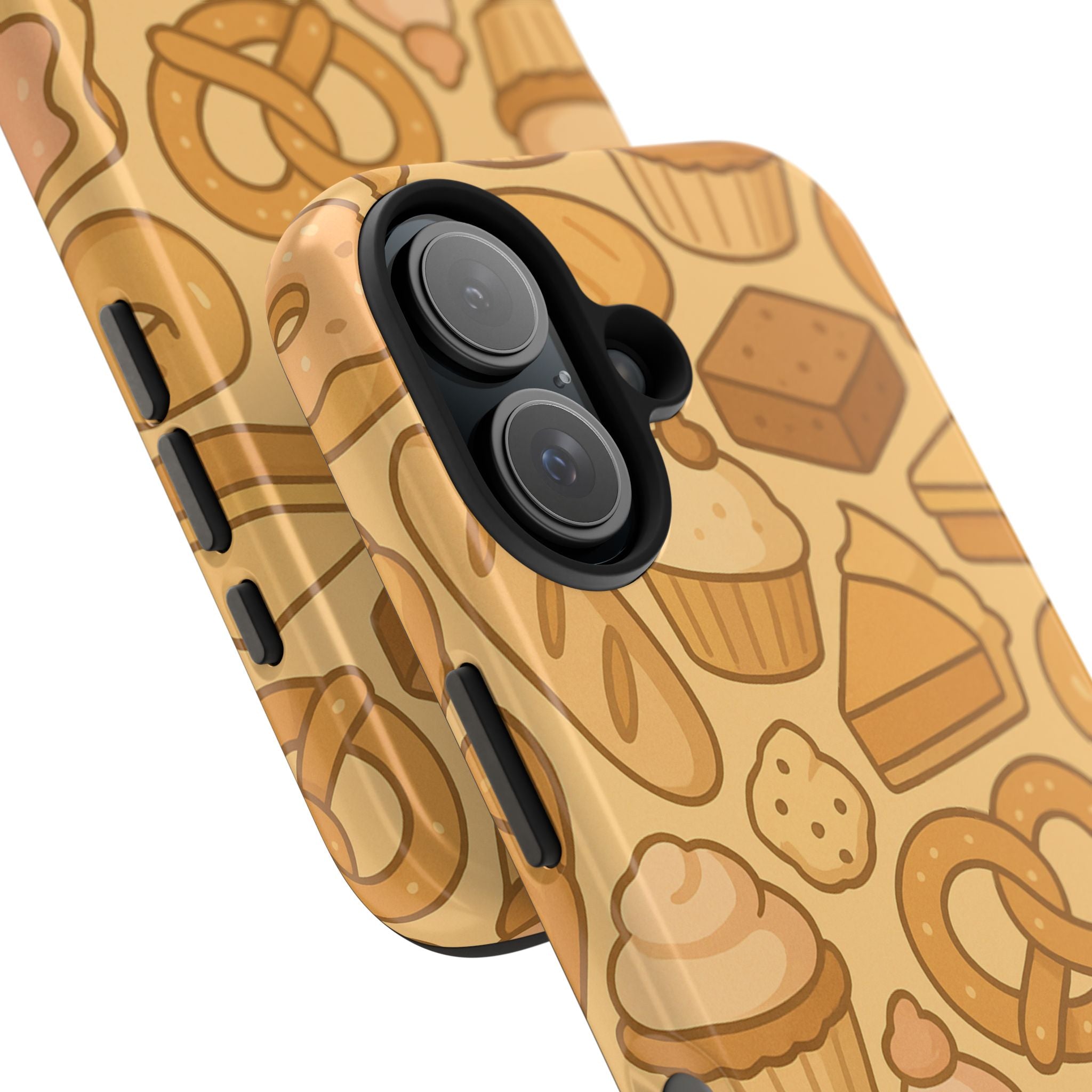 Capymo Family Kawaii Dessert Phone Case – Cute Aesthetic iPhone Cover with Pastry & Sweets Pattern