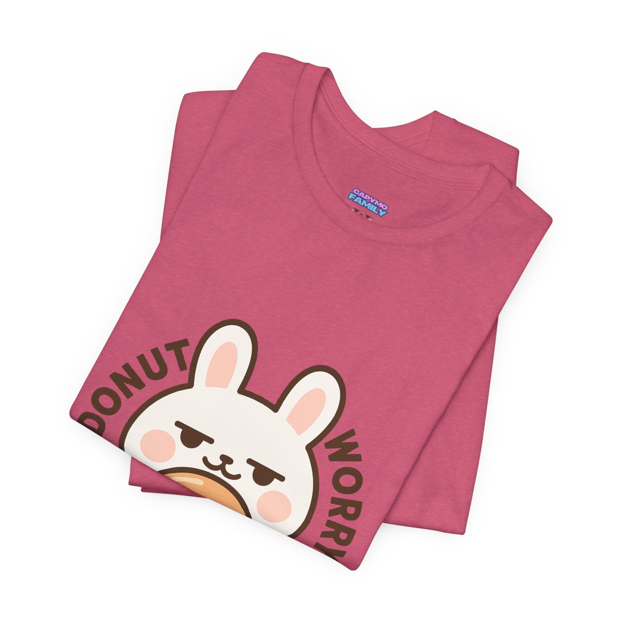Capymo Family Cute Donut Bunny Tee - Unisex Jersey Short Sleeve T-Shirt, Funny Graphic Tee, Gift for Animal Lovers, Soft and Comfy Wear, Perfect for [...]