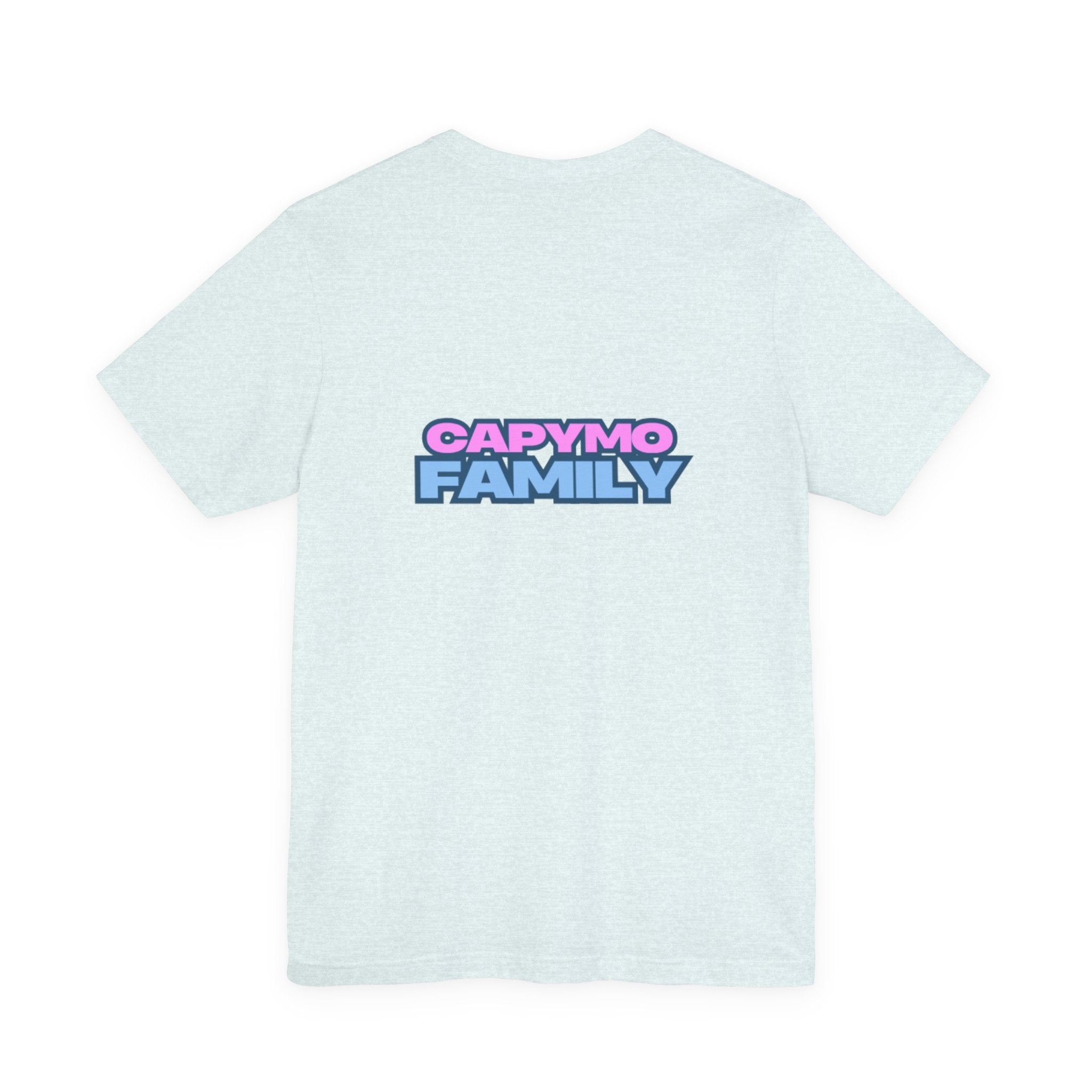 Capymo Family Starry Sky Night Vibrant Bunny Graphic Tee, Fun and Whimsical Short Sleeve Shirt, Perfect for Family Gatherings, Easter, or Everyday Wear