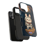Capymo Family Cute Cartoon Bunny Tough Phone Case –Cute Astronaut  Bunny "Toto" Phone Case