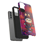 Capymo Family Sunset Skate Bunny Phone Case – Vibrant Skatepark Bunny "Toto" Phone Case