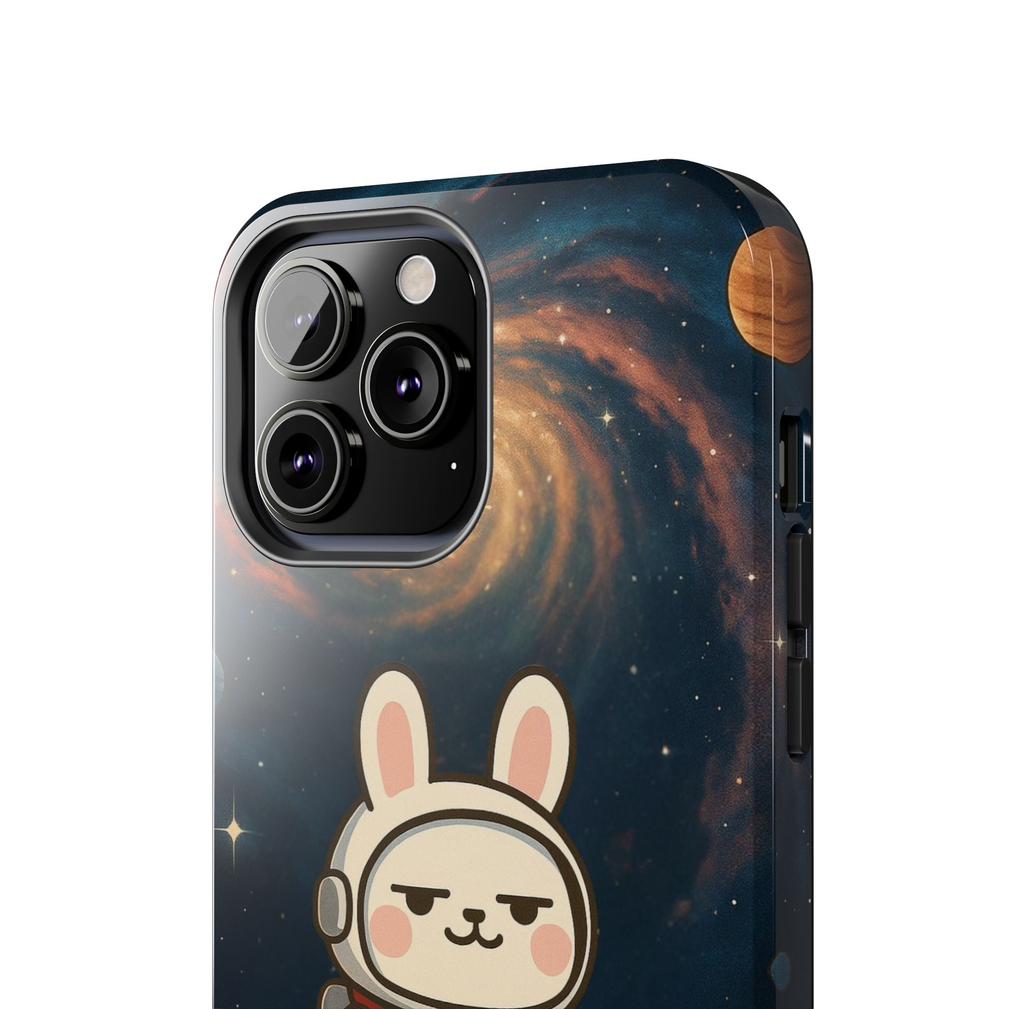 Capymo Family Cute Cartoon Bunny Tough Phone Case –Cute Astronaut  Bunny "Toto" Phone Case