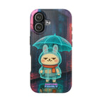 Capymo Family Cute Bunny Phone Case - Cyber Umbrella Bunny "Toto" Phone Case