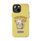 Capymo Family “Nap Goals” Phone Case – Cute Bunny Toto Sleeping on Alarm Clock Cover