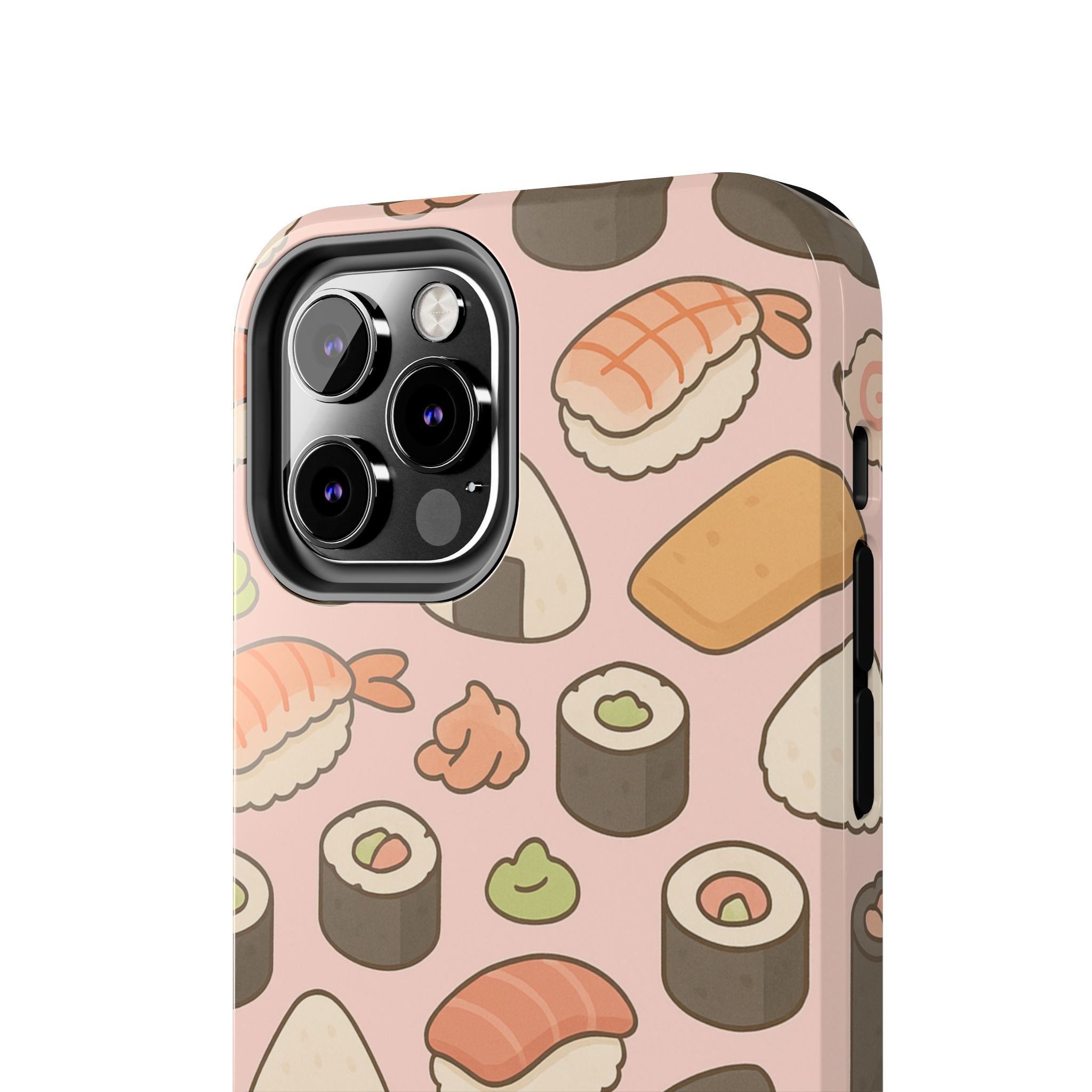 Capymo Family Kawaii Sushi Phone Case – Cute Sushi Pattern Phone Case