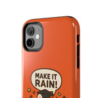 Capymo Family Playful Cute Cartoon Bunny Tough Phone Case –"Make It Rain" Bunny "Toto" Phone Case