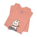 Capymo Family Adventurous Bunny Graphic Tee | Family Travel Shirt, Cute Animal T-Shirt, Fun Summer Outfit, Gift for Travelers, Vacation Wear