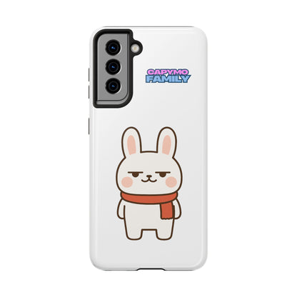 Capymo Family Cute Cartoon Bunny Tough Phone Case –"Toto" The Bunny Phone Case