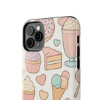 Capymo Family Kawaii Dessert Phone Case – “Sweet Tooth Collection” Ice Cream, Cake, and Candy Cute Pastel Design