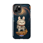 Capymo Family Cute Cartoon Bunny Tough Phone Case –Cute Astronaut  Bunny "Toto" Phone Case