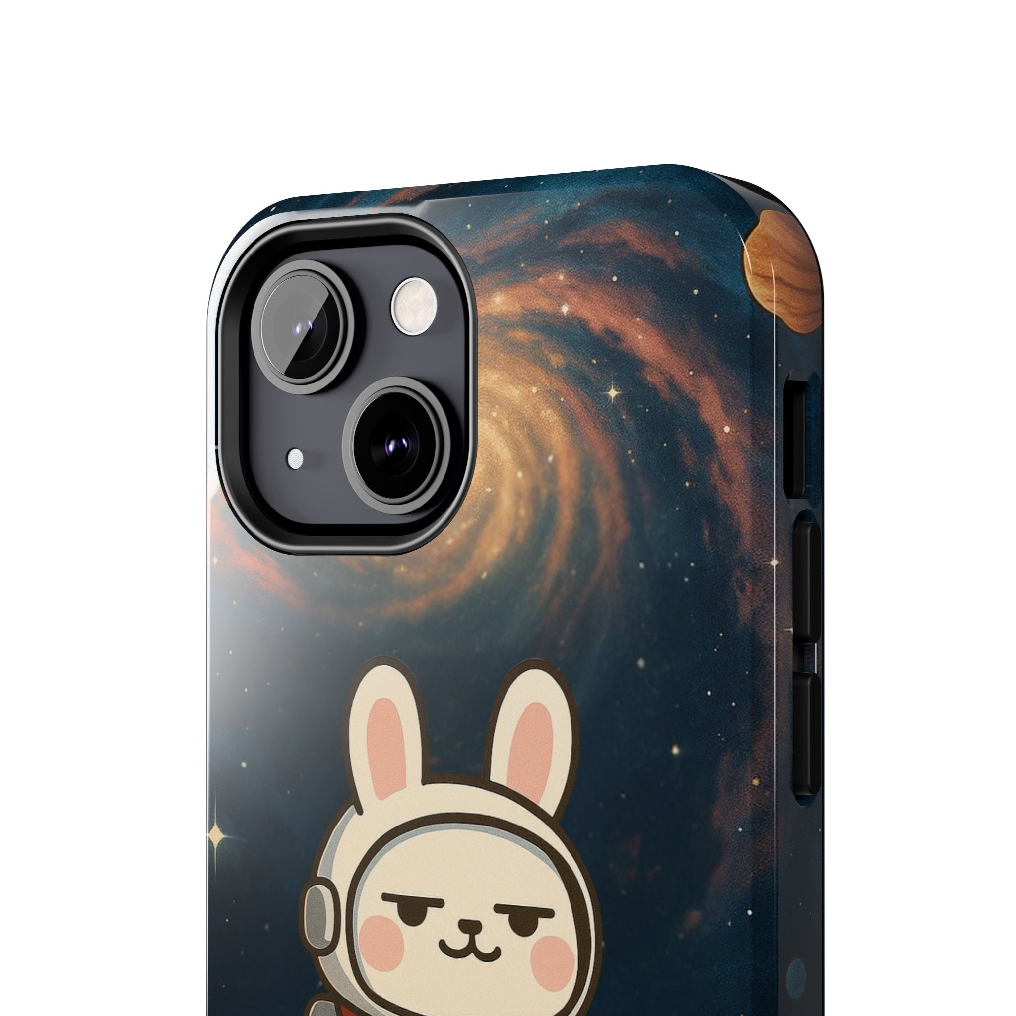 Capymo Family Cute Cartoon Bunny Tough Phone Case –Cute Astronaut  Bunny "Toto" Phone Case