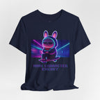 Capymo Family Kawaii Bunny Soft Cotton T-Shirt – "Main Character Energy" "Toto" The Bunny Cute Tee (Unisex)
