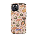 Capymo Family Kawaii Sushi Phone Case – Cute Sushi Pattern Phone Case