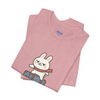 Capymo Family Adventurous Bunny Graphic Tee | Family Travel Shirt, Cute Animal T-Shirt, Fun Summer Outfit, Gift for Travelers, Vacation Wear