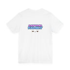 Capymo Family Cute Bunny Music Unisex Tee, Soft Beats Only, Gift for Music Lovers, Relaxed Fit T-Shirt, Animal Lover Apparel, Casual Wear