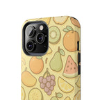 Capymo Family Kawaii Fruit Phone Case – Cute Aesthetic iPhone Cover with Citrus & Summer Vibes