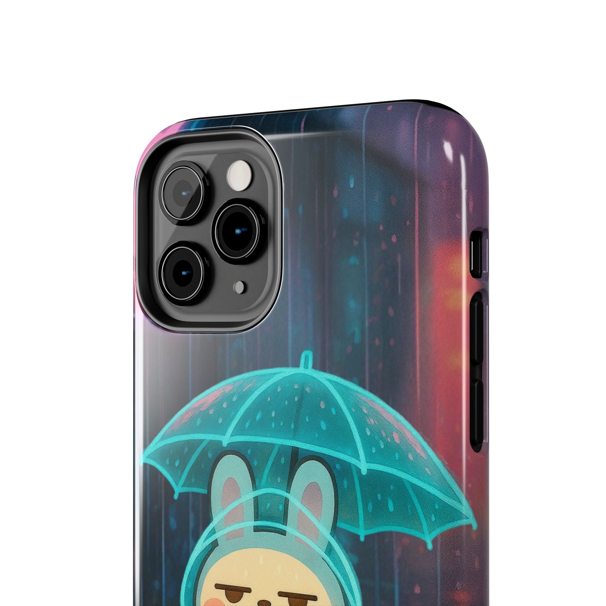 Capymo Family Cute Bunny Phone Case - Cyber Umbrella Bunny "Toto" Phone Case