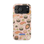 Capymo Family Kawaii Sushi Phone Case – Cute Sushi Pattern Phone Case